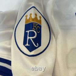 Bo Jackson #16 Signed KC Royals White Mitchell & Ness Jersey & Beckett His Holo