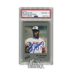 Bo Jackson 1986 Time Out Sports Chicks Autographed Card Auto Grade 10 PSA/DNA