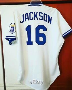 Bo Jackson 1989 Kansas City Royals Authentic Autographed Auto'd Game Jersey