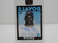 Bo Jackson 2017 Topps Clearly Authentic Autograph Auto #66/70- Royals