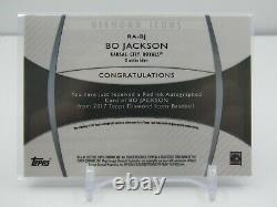 Bo Jackson 2017 Topps Diamond Icons Red Ink Autograph Auto #12/25- Royals