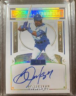 Bo Jackson 2021 Panini Flawless Autograph /5 Auto On Card SSP Royals Honored Ink