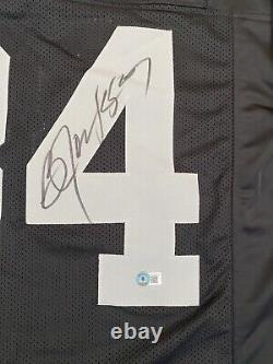 Bo Jackson Autograph Signed Raiders Jersey Beckett Coa 5