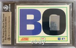 Bo Jackson Autographed Card RARE 1990 Score #697 Signed & Hologram BO KNOWS