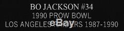 Bo Jackson Autographed & Framed Black Raiders Jersey Beckett COA D4-S