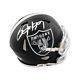Bo Jackson Autographed Oakland Raiders Blaze Mini Football Helmet BAS COA