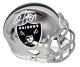 Bo Jackson Autographed Oakland Raiders Chrome Speed Mini Helmet Jsa