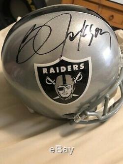 Bo Jackson Autographed Oakland Raiders Full Size Helmet Last Day Buy Now