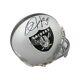 Bo Jackson Autographed Oakland Raiders Mini Football Helmet BAS COA