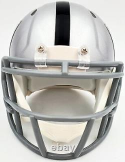 Bo Jackson Autographed Oakland Raiders Speed Mini Helmet Beckett Bas 181089