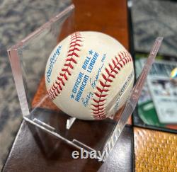 Bo Jackson Autographed Rawlings Baseball Signed Ball LA Raiders KC Royals