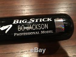 Bo Jackson Autographed Rawlings Big Stick Baseball Bat Royals Witness Beckett