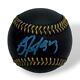 Bo Jackson Autographed SIGNED Black Baseball with Display Case Blue Beckett