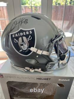 Bo Jackson Autographed Signed Authentic Raiders Flash Full Helmet 3D Beckett