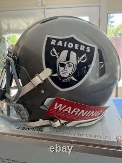 Bo Jackson Autographed Signed Authentic Raiders Flash Full Helmet 3D Beckett
