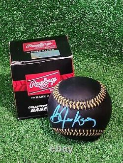 Bo Jackson Autographed Signed Black Major League Baseball Royals Beckett COA