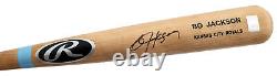 Bo Jackson Autographed Signed Blonde Game Model Bat Royals Beckett Qr 196973