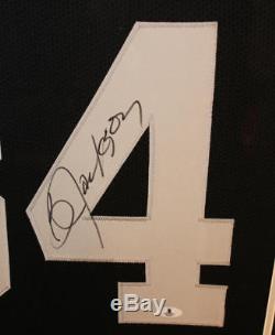 Bo Jackson Autographed/Signed Oakland Raiders Framed Black Jersey BAS 20170