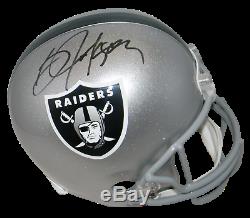 Bo Jackson Autographed Signed Oakland Raiders Full Size Helmet Jsa + Holo