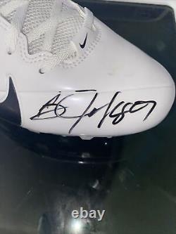 Bo Jackson Autographed/Signed White Nike Football Cleats COA Beckett