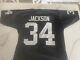 Bo Jackson Autographed signed Custom Black Jersey Raiders Beckett Witness Coa