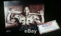 Bo Jackson, Bo Knows Signed 8 x 10 Photo KC Royals, Oakland Raiders TriStar