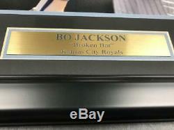 Bo Jackson Broken Bat Royals Signed Autographed Framed 16x20 Photo Bas Coa