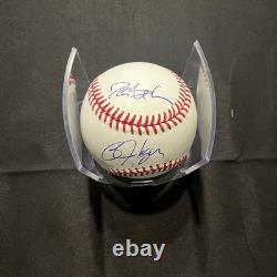 Bo Jackson & Deion Sanders Signed Autographed MLB Baseball with Player Holos