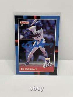 Bo Jackson Donruss 88 Signed Autographed With COA