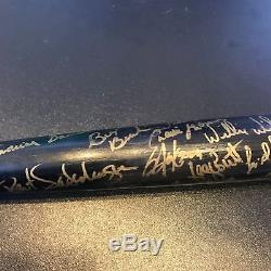 Bo Jackson & George Brett 1989 Kansas City Royals Team Signed Game Used Bat PSA