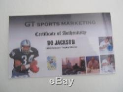 Bo Jackson Just Do It signed framed matted 16x20 photo Bo Jackson Hologram