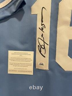 Bo Jackson Kansas City Royals Signed Autographed Custom Jersey with ACA COA