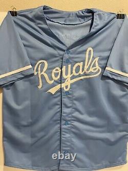 Bo Jackson Kansas City Royals Signed Autographed Custom Jersey with ACA COA