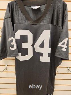 Bo Jackson Los Angeles Oakland Raiders autographed black jersey SIGNED