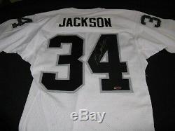 Bo Jackson Los Angeles Raiders Signed Starter Jersey Tri Star RARE