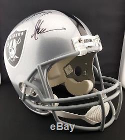 Bo Jackson & Marcus Allen Autographed Signed Raiders Full Size Helmet PSA