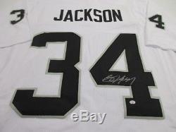 Bo Jackson / NCAA Hall of Fame / Autographed Oakland Raiders Custom Jersey / COA