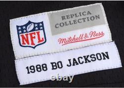 Bo Jackson Oakland Raiders Autographed Black Mitchell & Ness Replica Jersey