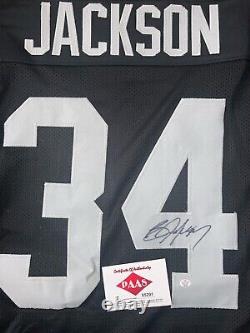 Bo Jackson Oakland Raiders Signed Autographed Custom Jersey With COA