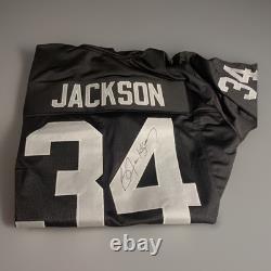 Bo Jackson Oakland Raiders Signed Football Jersey COA autographed