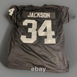 Bo Jackson Oakland Raiders Signed Football Jersey COA autographed