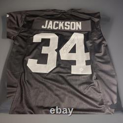 Bo Jackson Oakland Raiders Signed Football Jersey COA autographed