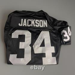 Bo Jackson Oakland Raiders Signed Football Jersey COA autographed