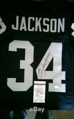 Bo Jackson Oakland Raiders autographed jersey memorabilia JSA Authentication