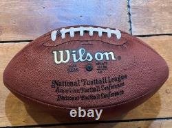 Bo Jackson RAIDERS Signed Autographed 1998 Wilson GAME USED NFL Pro Football