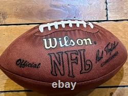 Bo Jackson RAIDERS Signed Autographed 1998 Wilson GAME USED NFL Pro Football