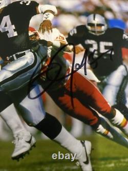 Bo Jackson Raiders Football Legend Signed Autographed 8x10 Photo Beckett BAS COA