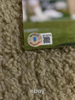 Bo Jackson Raiders Football Legend Signed Autographed 8x10 Photo Beckett BAS COA