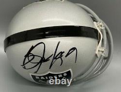 Bo Jackson Raiders Signed Autographed Mini Helmet JSA & BO Authenticated