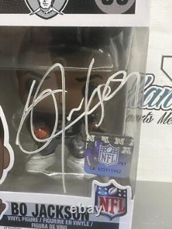 Bo Jackson Raiders Signed Autographed NFL Football Funko Pop-bas Coa Beckett Bo Jackson Raiders Signed Autographed NFL Football Funko Pop-bas Coa Beckett